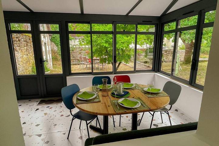 Maison de vacances pour 5 personnes, avec jardin à Montlouis-sur-Loire