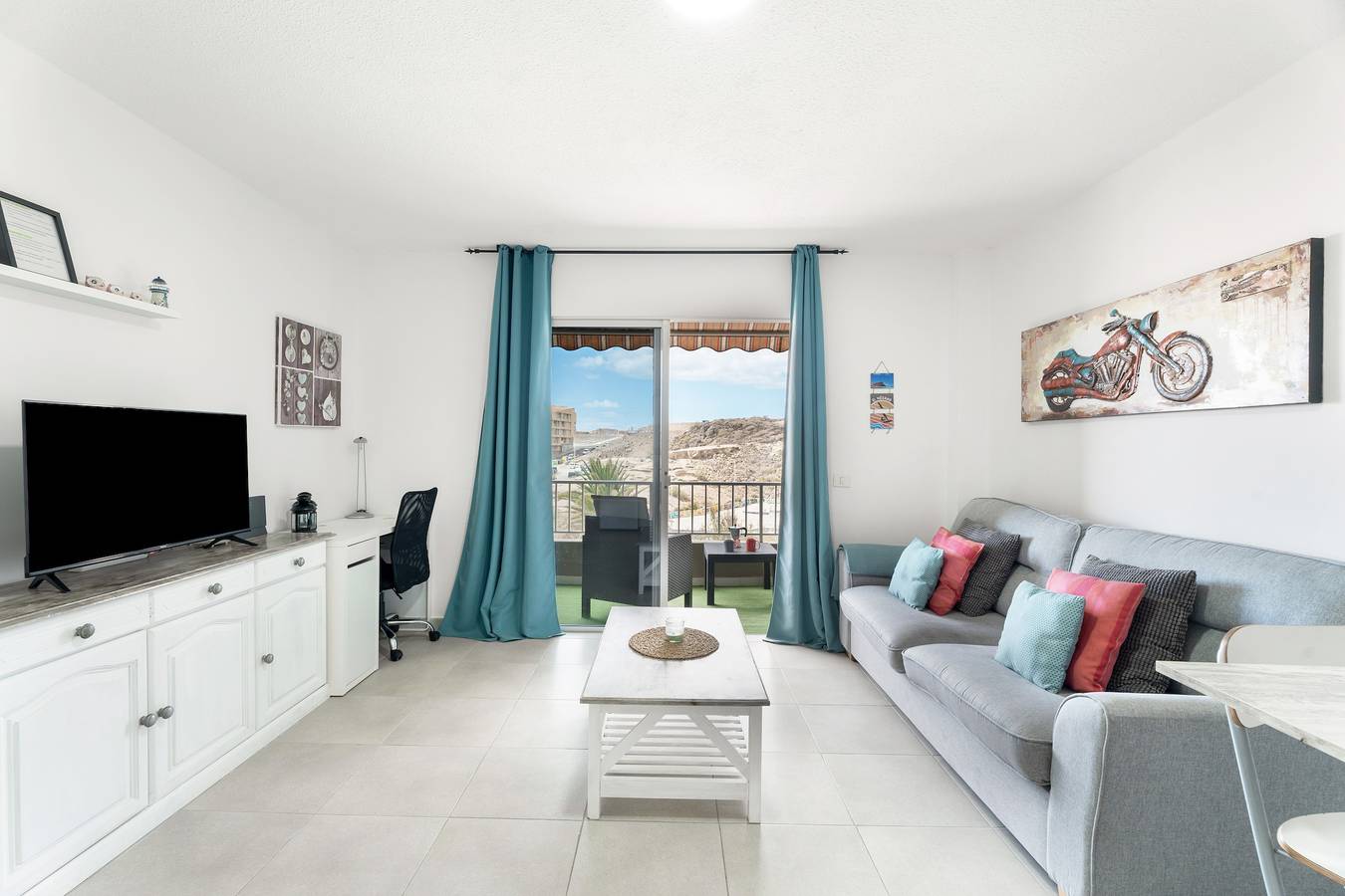 Appartement entier, Appartement de vacances 'Sunny Halley' avec terrasse privée et Wi-Fi in Playa el Médano, Granadilla de Abona