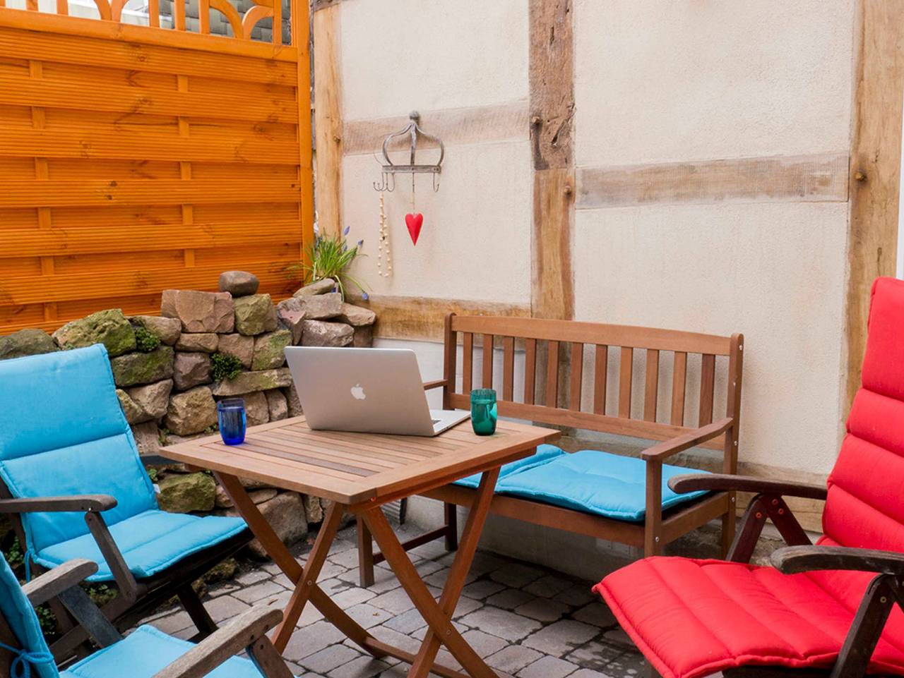 Ferienhaus/Ferienwohnung Radbrunnenhaus **** - 4-Raum Ferienhaus,  2 Bäder, 4 Etagen (110 m²) in Hann. Münden, Werratal