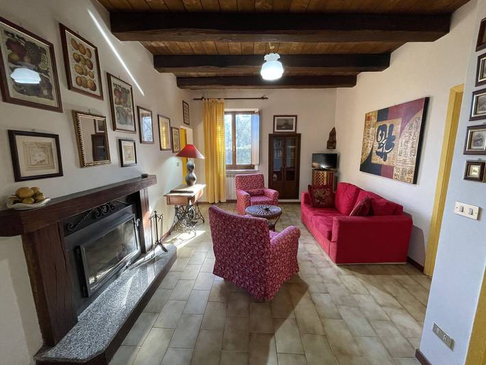 Chalet im Monte Sibillini Park in Amandola, Nationalpark Monti Sibillini