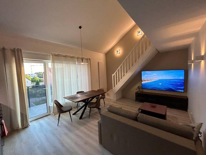 Ferienwohnung für 4 Personen, mit Balkon - 1