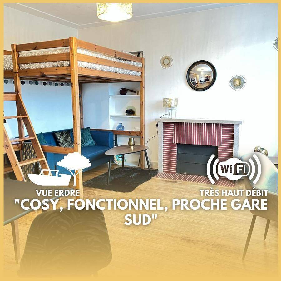 Appartement entier, One-Bedroom Apartment in Nantes, Région de Nantes