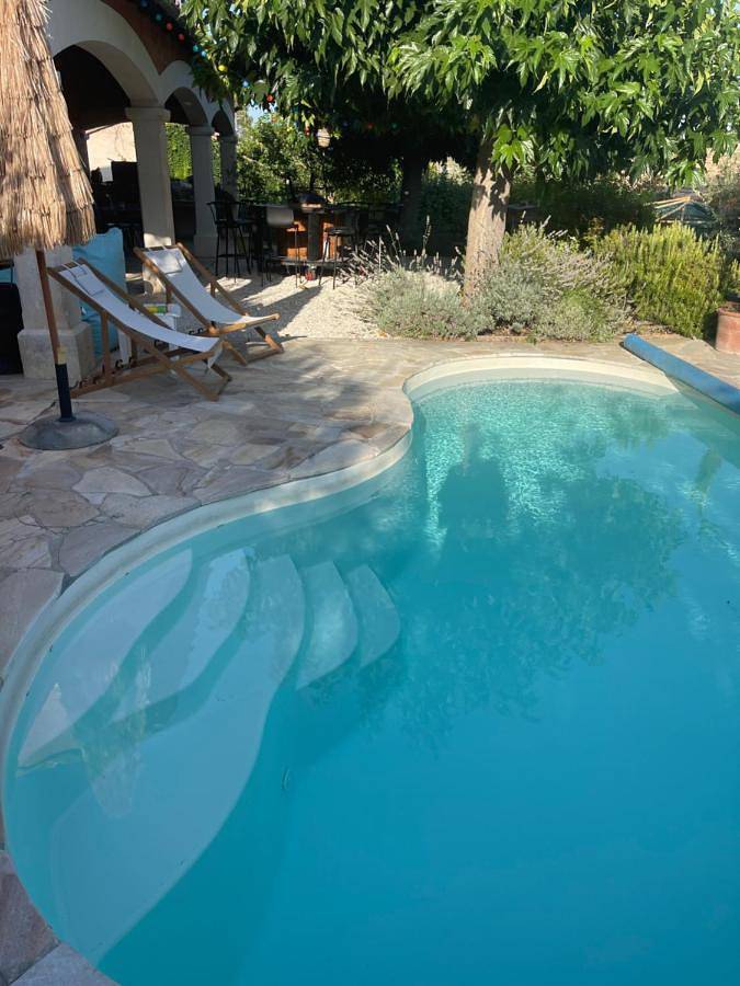 Location de vacances pour 4 personnes, avec Terrasse et Piscine à Aigues-Vives - 3
