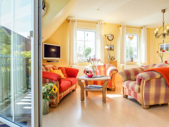 Ferienwohnung für 4 Personen, mit Balkon, mit Haustier in Prerow