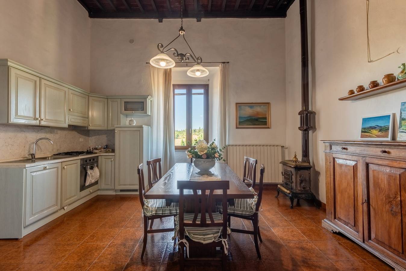 Ganze Wohnung, Ferienwohnung 'Memories' – Aufenthalt auf dem Bauernhof mit Blick auf Siena in Monteroni d'Arbia, Siena Provinz
