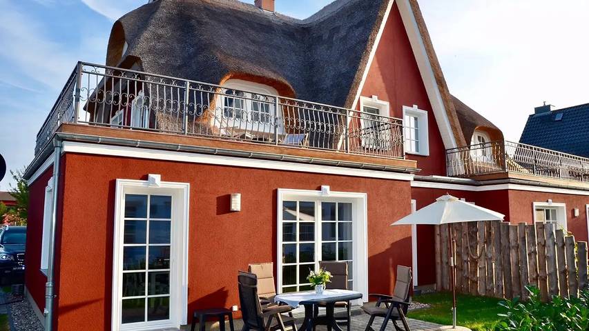 Ferienhaus für 6 Personen, mit Garten und Sauna in Wustrow