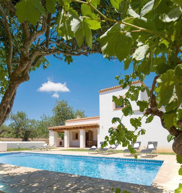Location de vacances pour 8 personnes, avec piscine et jardin à Santa Gertrudis de Fruitera - 4