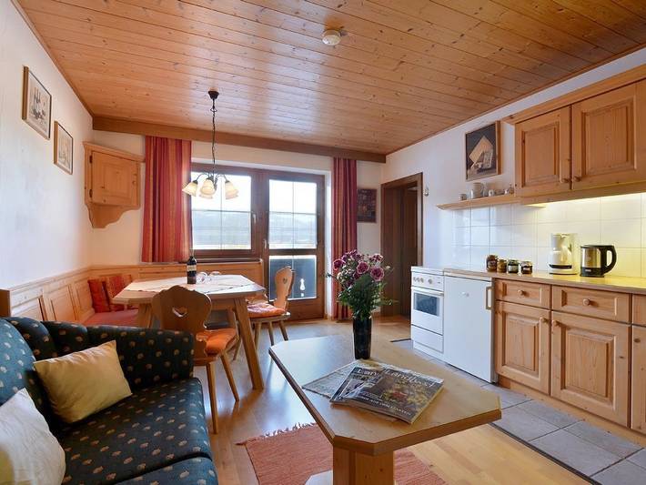 Ferienwohnung für 4 Personen, mit Balkon und Terrasse sowie Garten in Kössen - 4