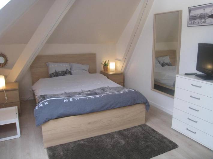 Appartement de vacances pour 2 personnes, avec vue et jardin