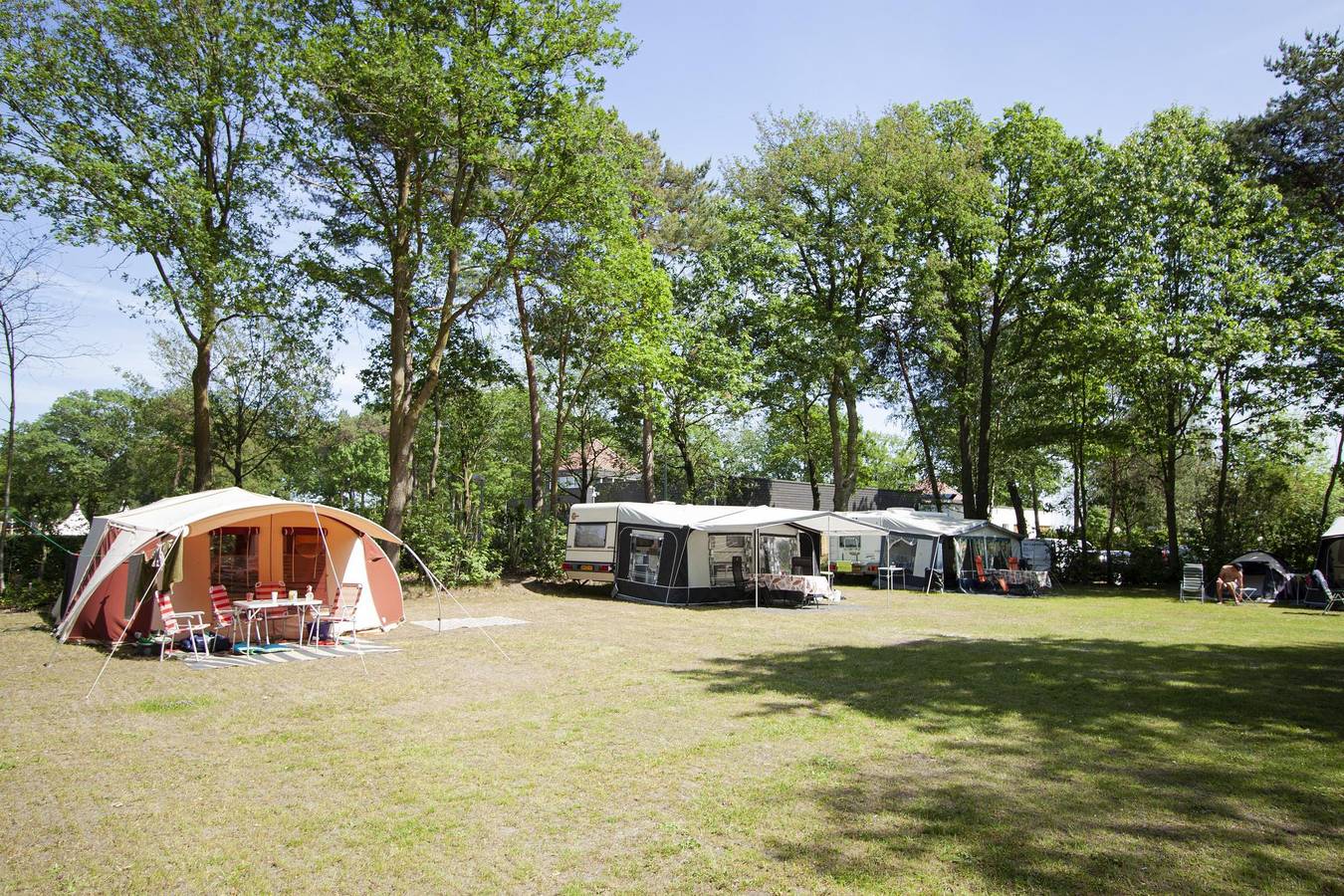 Vakantiepark Breebronne — Komfort-Stellplatz West Cpw in Maasbree, Limburg (Niederlande)