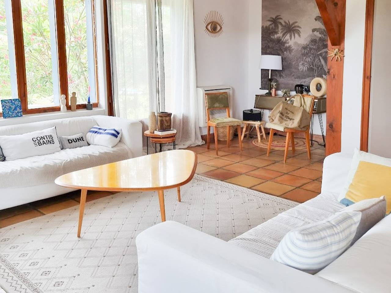 Maison Landaise pour 12 personnes proche océan, piscine, Wifi inclus in Bias, Côte d’Argent