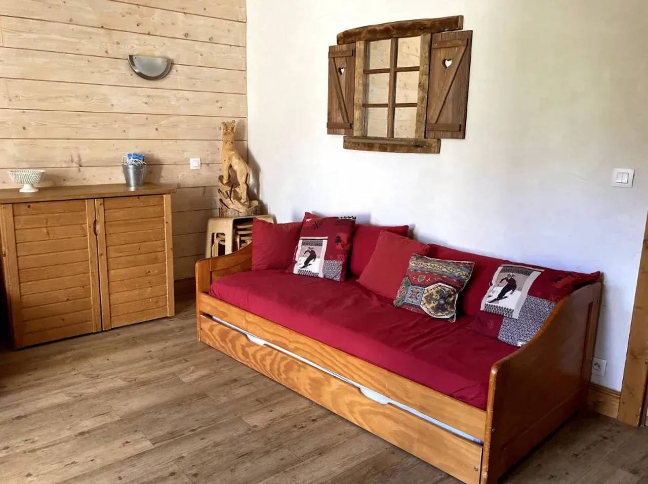 Ganzes Studio, Gemütliches Studio in La Plagne-Tarentaise, 20 m² + Bergblick in Plagne Villages, La Plagne-Tarentaise