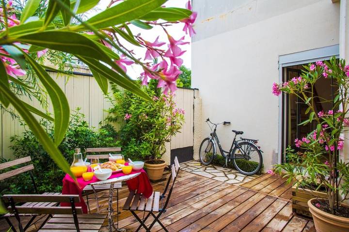 Appartement de vacances pour 3 personnes, avec terrasse