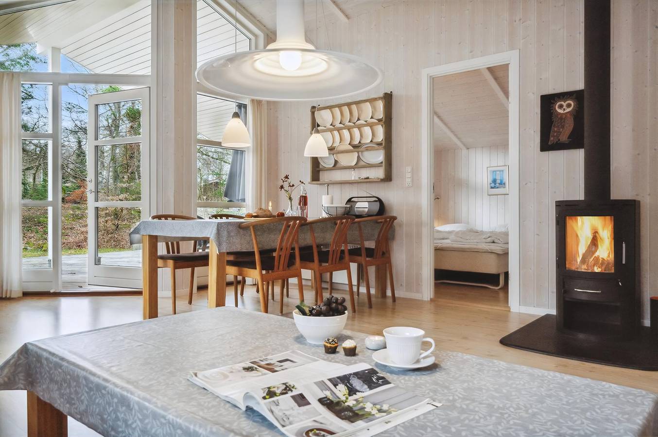 Home in Glesborg with sauna in Fjellerup Strand, Djursland