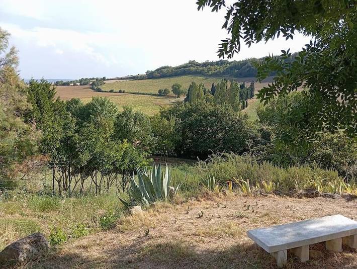 Gîte pour 6 personnes, avec Terrasse et Jardin ainsi que Piscine et Vue à Montmaur
