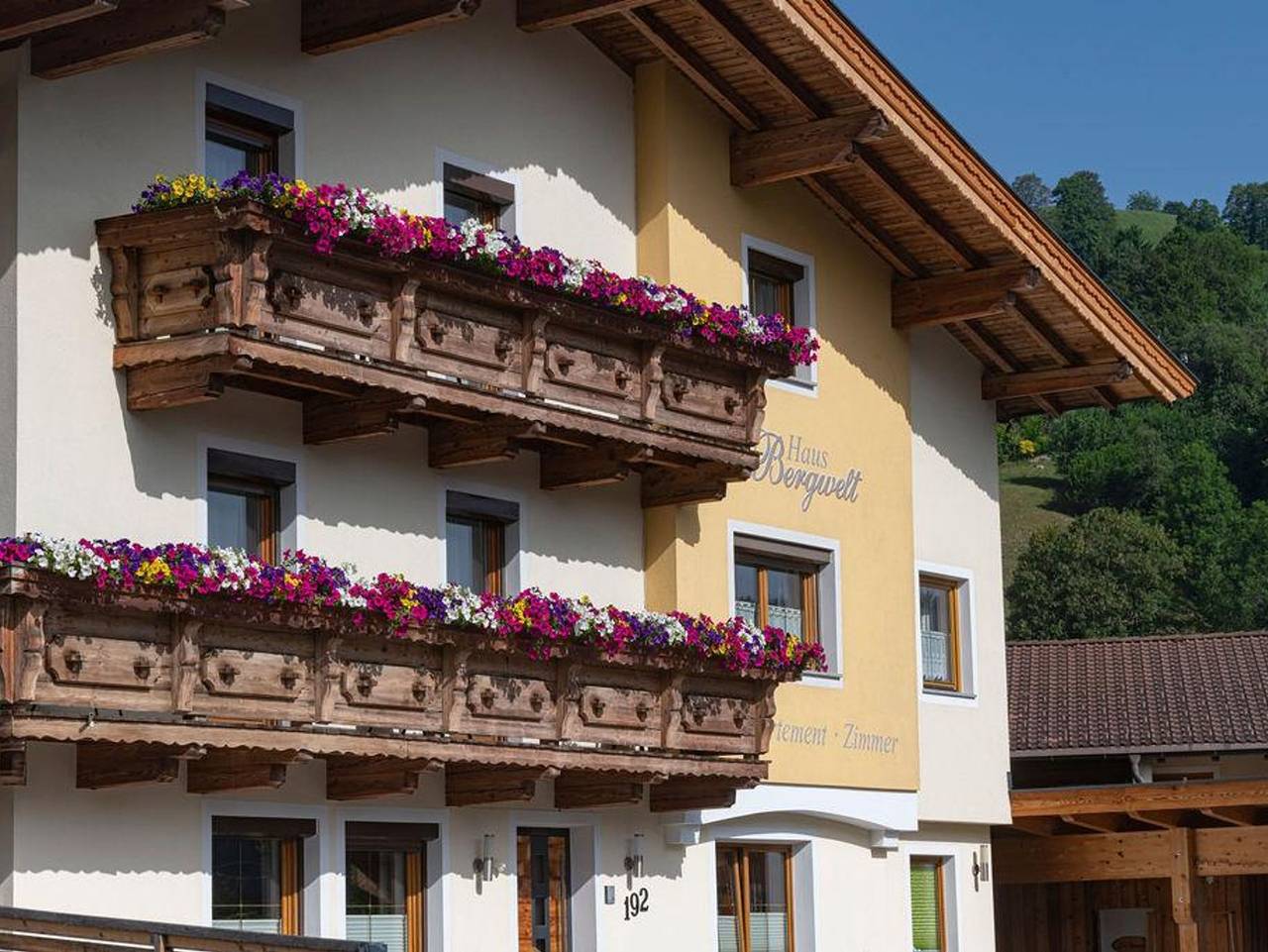 Ganze Ferienwohnung, Bergwelt Appartements - Appartement B in Niederau, Wildschönau