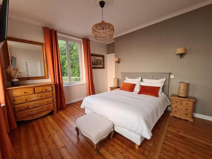 Maison d’hôte pour 2 personnes, avec vue et jardin