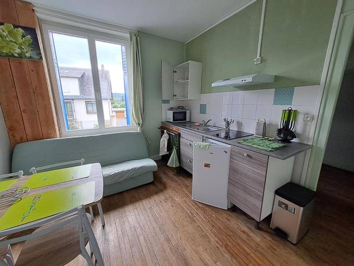 Appartement de vacances pour 3 personnes, avec jardin