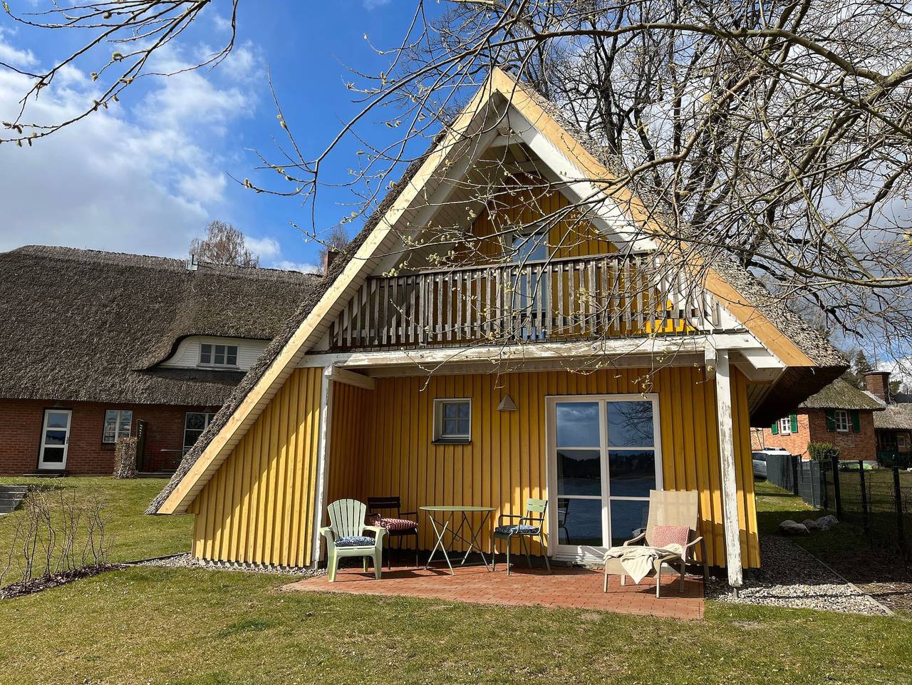 Ferienhaus  Möllen  direkt am Wasser * Hund * Garten - Möllen in Krakow am See, Mecklenburgische Seenplatte