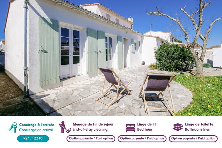 Location de vacances pour 4 personnes, avec jardin à Ars-en-Ré - 2