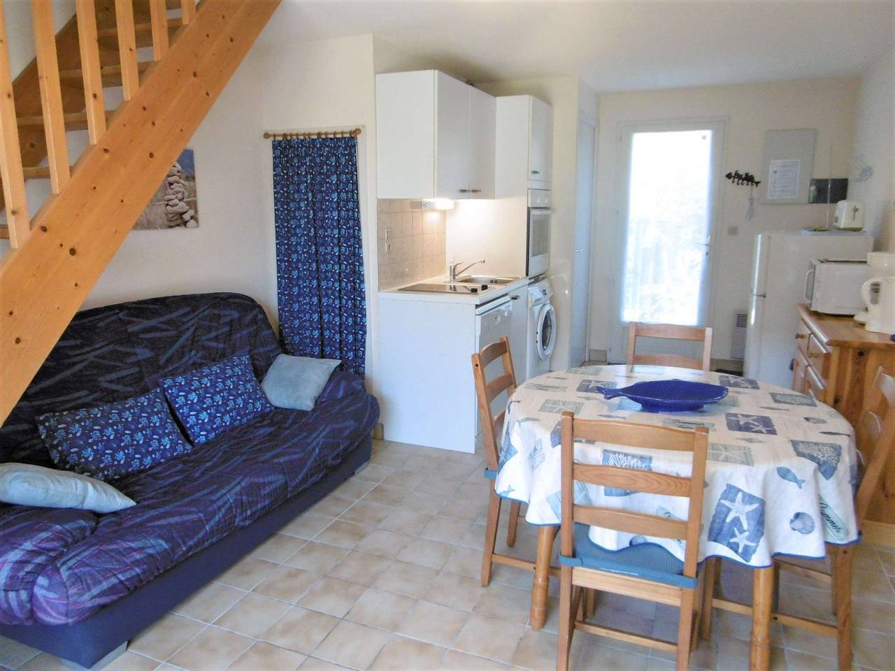 Appartement de vacances entier, Maisonnette 3 pièces 4 personnes à 200 m de la plage Wifi in Sarzeau, Côte des Mégalithes