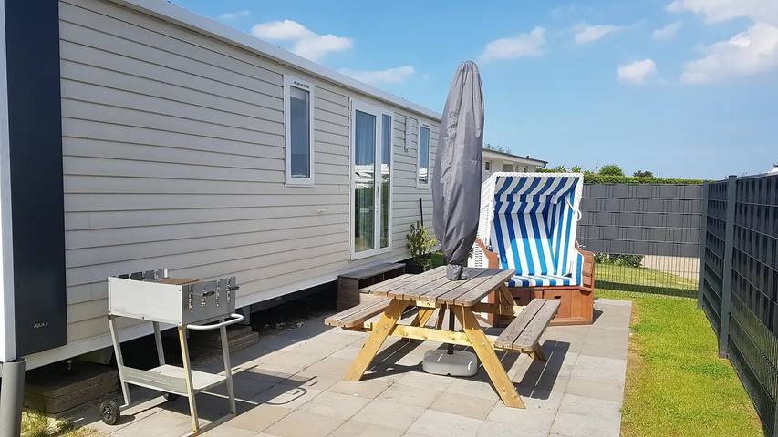 Camping für 4 Personen, mit Garten in Schashagen