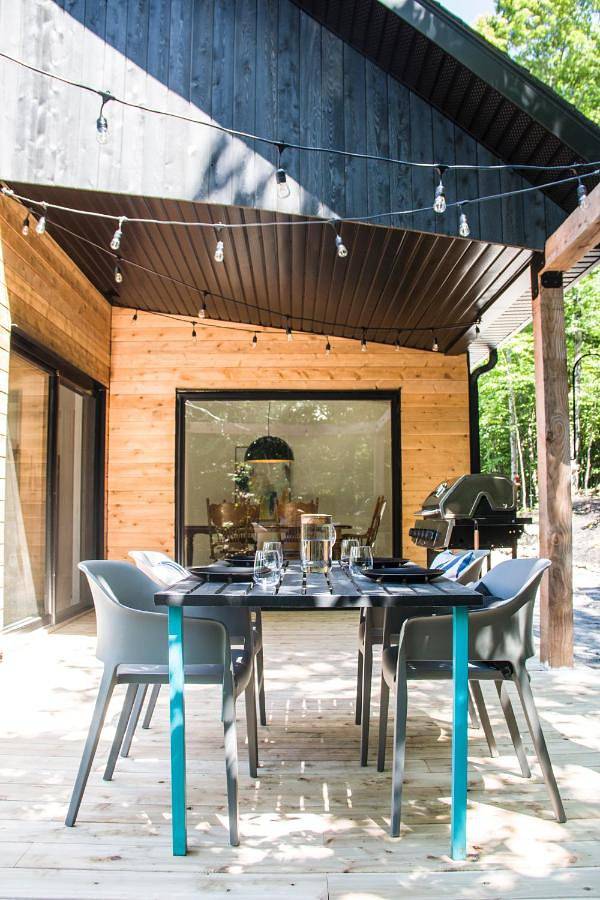 Gîte pour 8 personnes, avec jardin et jacuzzi dans Saint Donat De Montcalm - 4