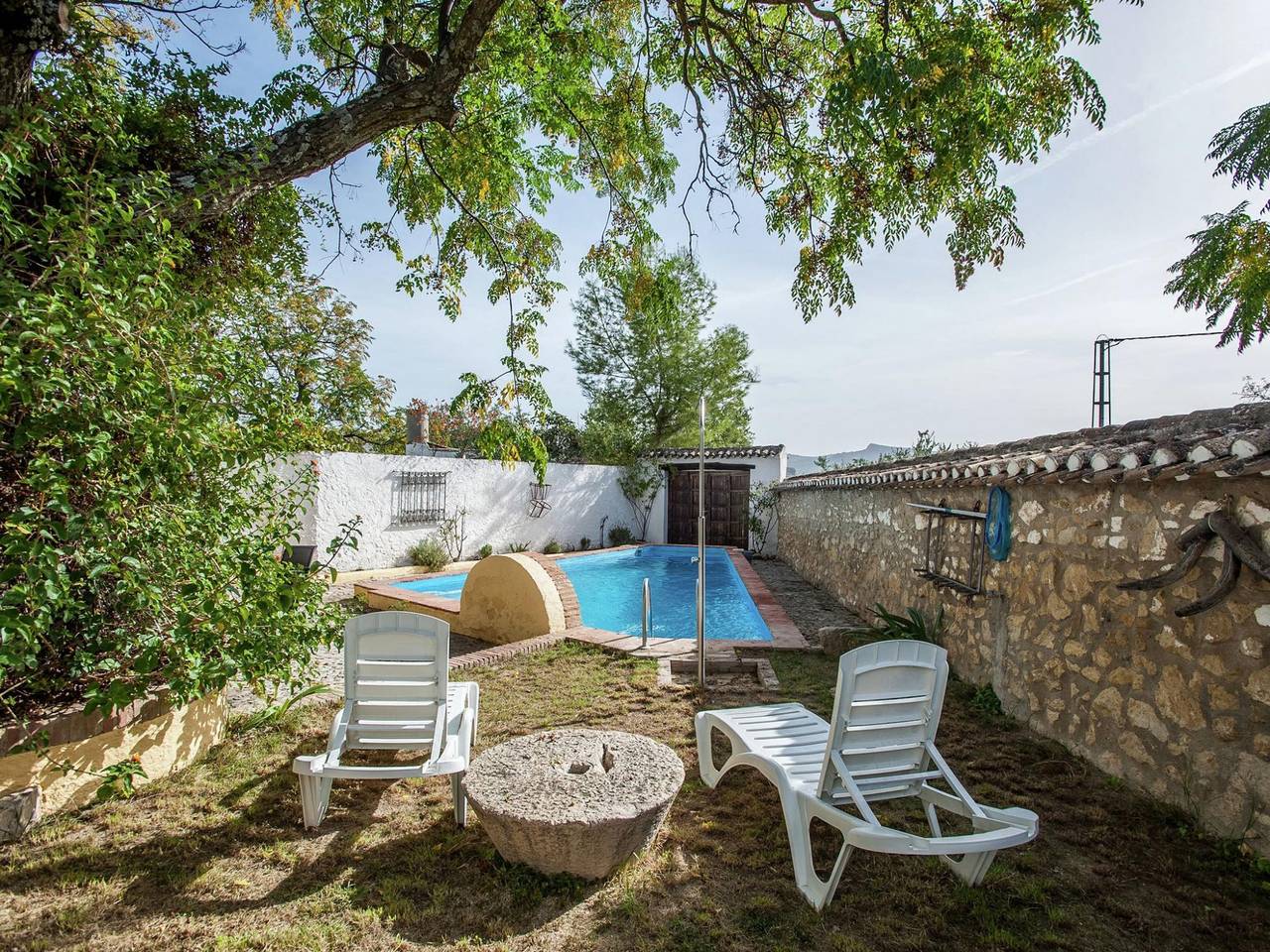 Restored mill with private swimming pool on a property in Algarinejo,  Granada in Fuentes de Cesna, Algarinejo