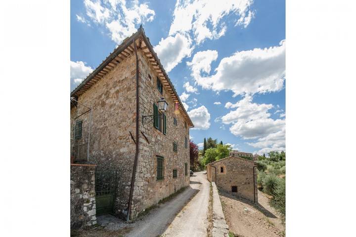 Villa für 10 Personen mit Ausblick in Castellina in Chianti, Chianti