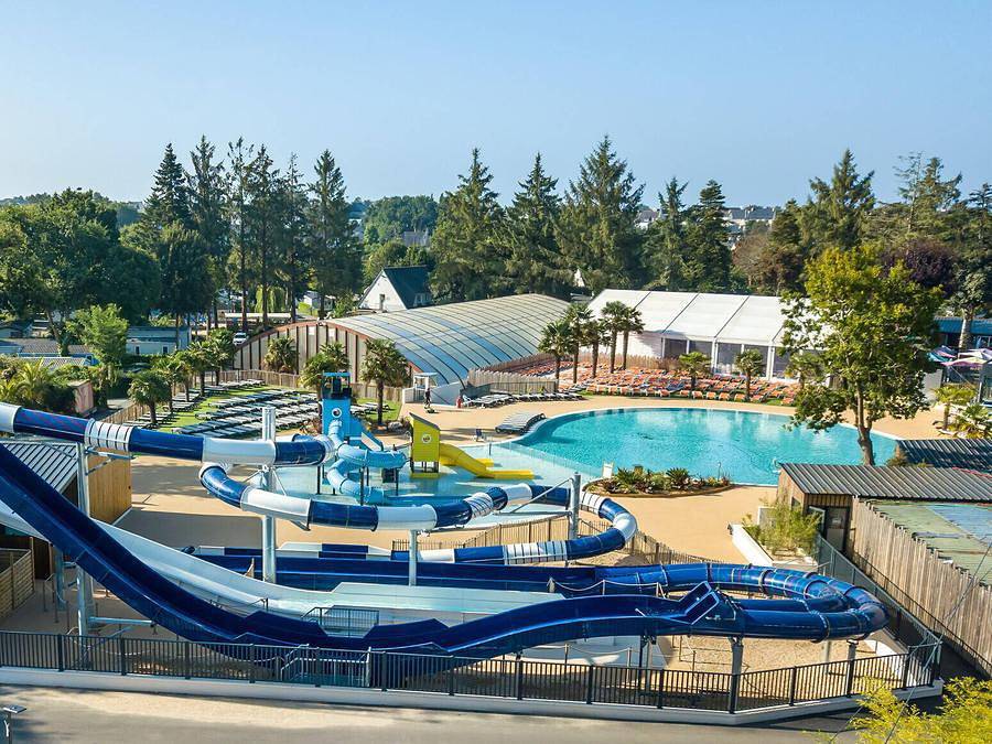 Camping Port de Plaisance - Mobilhome 5 personnes - Mobil-home | Classic | 2 Ch. | 5 Pers. | Terrasse simple | 1 Sdb | Tv in Clohars-Fouesnant, Région de Quimper