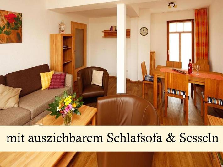 Ferienwohnung für 6 Personen, mit Terrasse und Garten in Bad Berka - 4