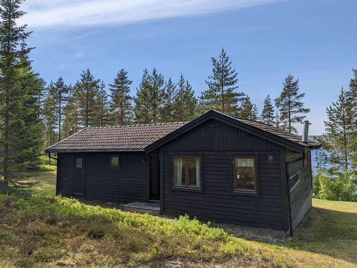Blokhut voor 6 personen, met balkon/terras in Zweden
