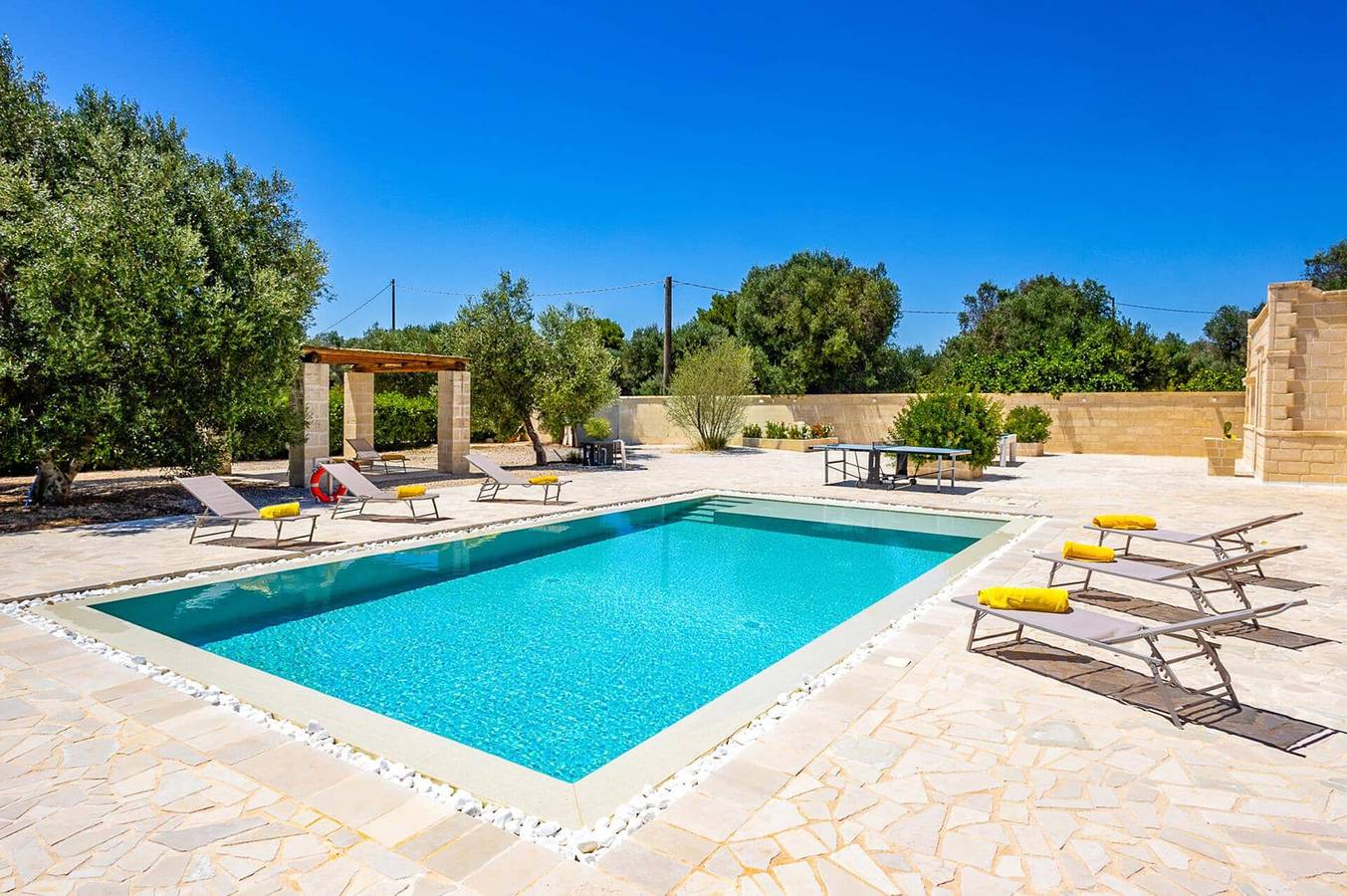 Villa für 8 Personen mit Garten in Carovigno, Salento