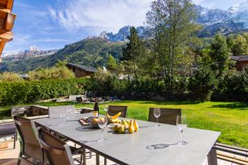 Maison de campagne pour 8 personnes, avec balcon, adapté aux familles dans Les Bossons