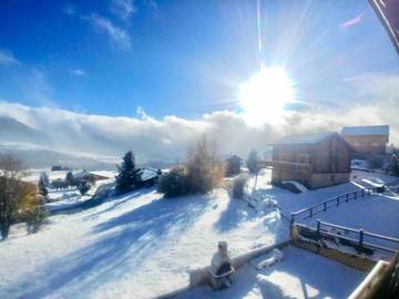 Chalet pour 5 personnes, avec jardin ainsi que balcon et vue, animaux acceptés à Font-Romeu-Odeillo-Via