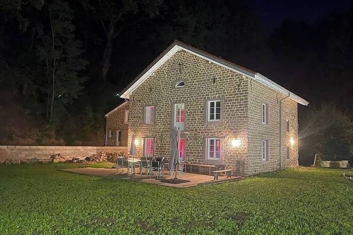 Maison de vacances pour 15 personnes, avec terrasse et jardin
