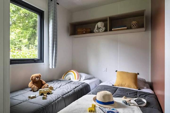 Camping pour 6 personnes, avec terrasse à Lannion - 4