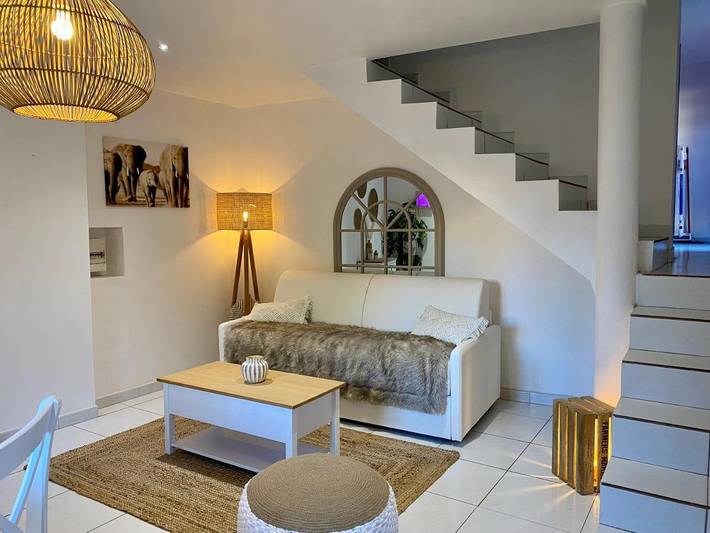 Maison de vacances pour 4 personnes, avec terrasse et jardin, animaux acceptés