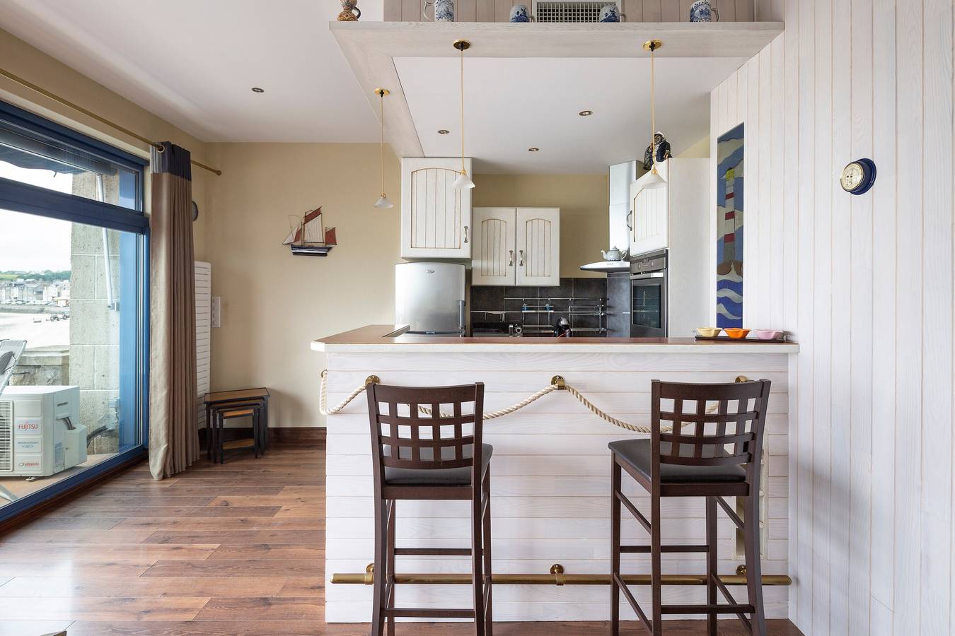 Ganze Wohnung, La Bisquine - Appt pour 4 avec vue mer in Cancale, Mont-Saint-Michel-Bucht