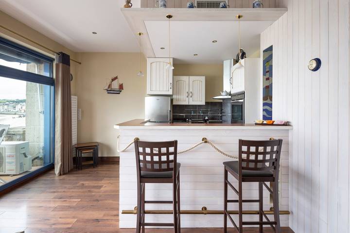 Gîte pour 4 personnes, avec balcon dans Port de Cancale - 4