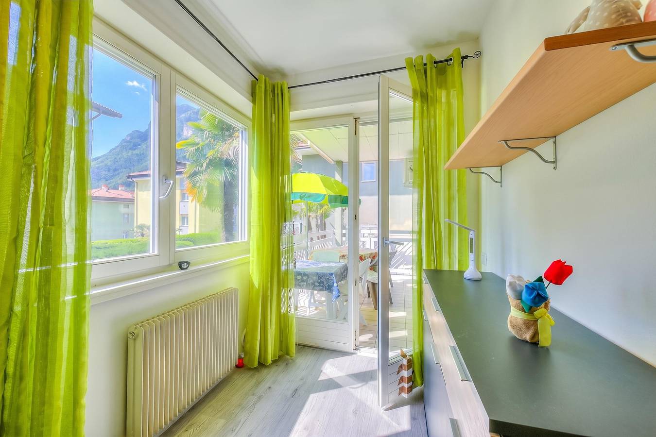 Ganze Wohnung, Marina's Green Home in Riva del Garda, Gardasee-Berge