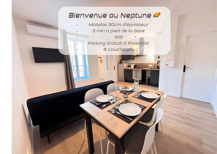 Appartement de vacances pour 6 personnes, avec terrasse