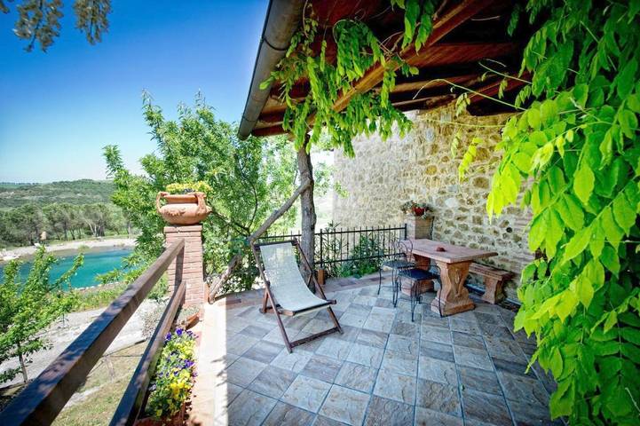 Maison de campagne pour 6 personnes, avec piscine ainsi que jardin et vue à San Quirico d'Orcia - 2