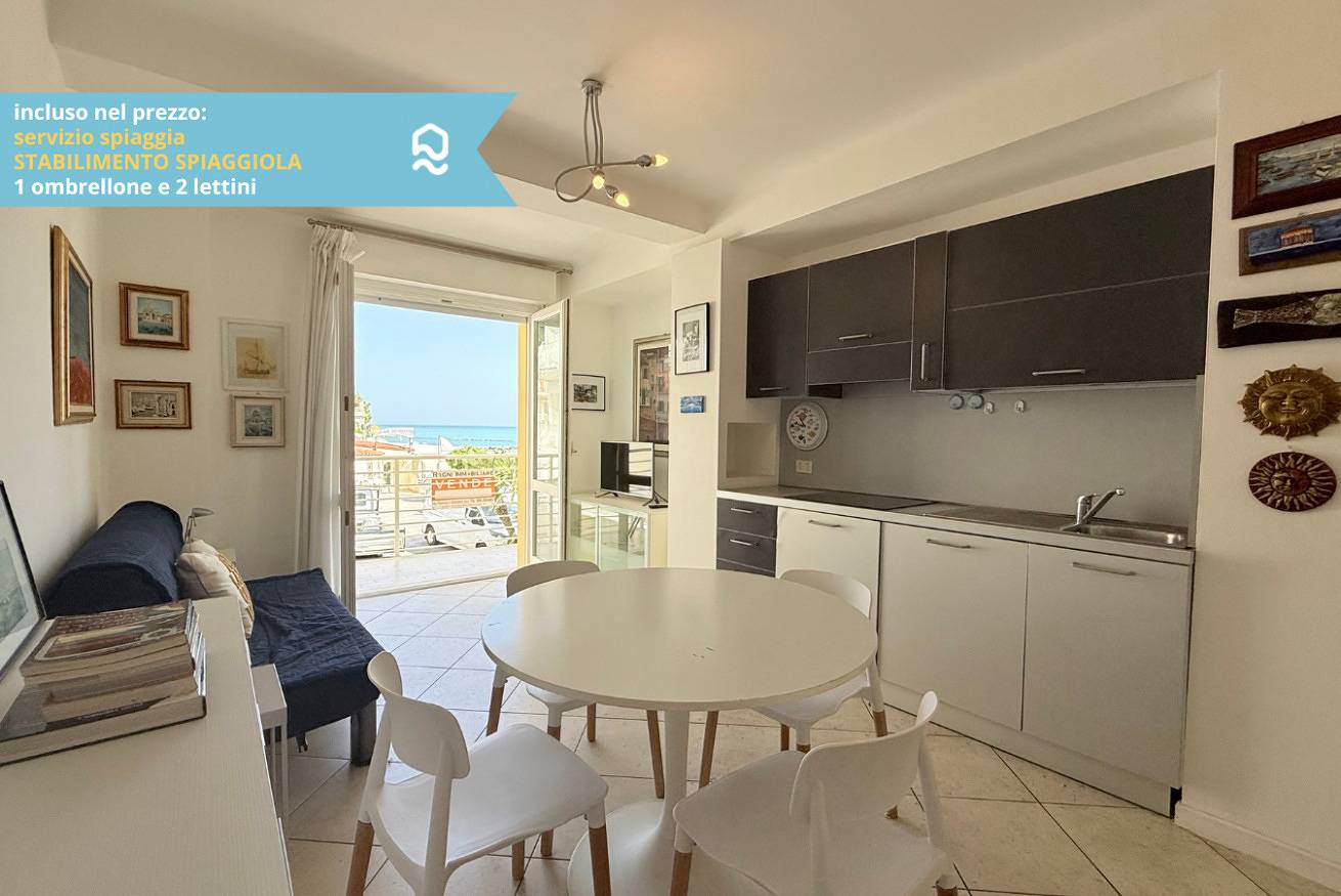 Appartement entier, Blue Dreams - Numana, fully equipped two-room apartment facing the sea in La Spiaggiola (Numana), Numana
