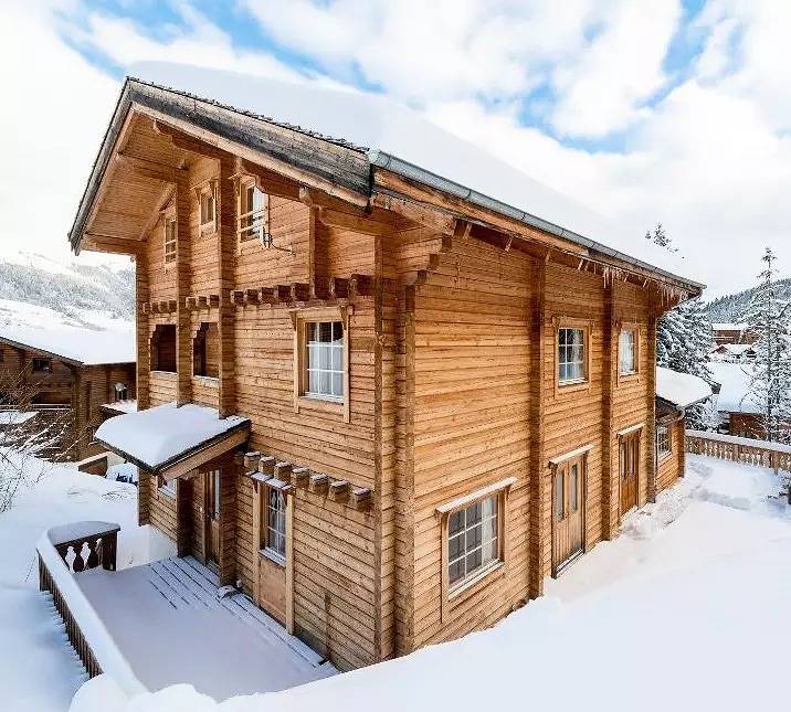 Simone - Chalet mitoyen traditionnel en bois in La Tania, La Perrière