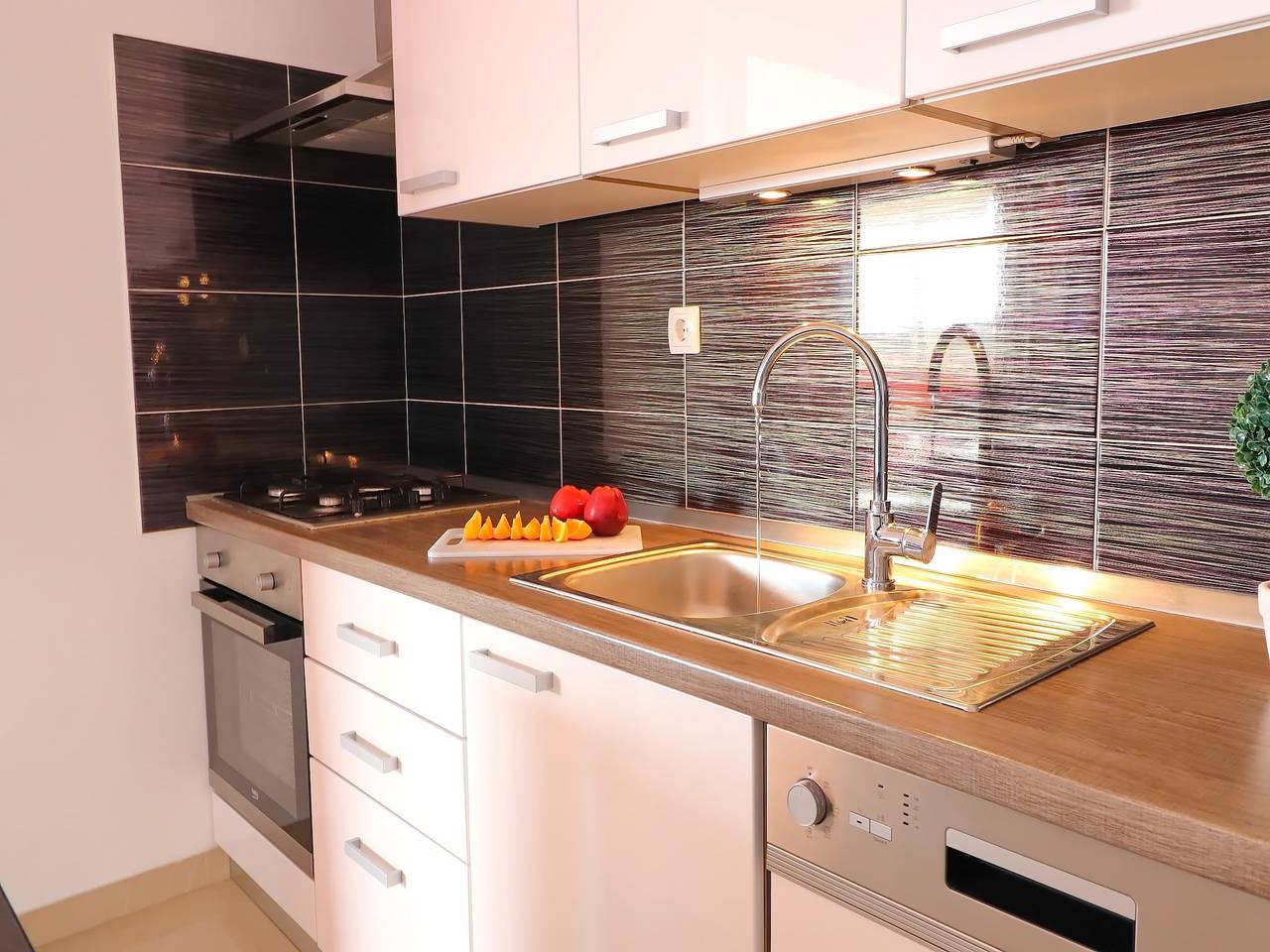 Holiday Home Adriatic View-Two Bedroom Apartment with Terrace and Sea View in Blato, Korcula