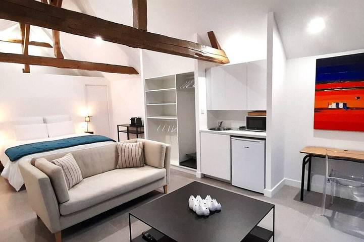 Maison de vacances pour 2 personnes, avec terrasse ainsi que jardin et sauna, animaux acceptés - 1