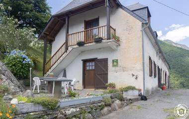 Gîte pour 3 personnes, avec terrasse dans les Hautes-Pyrénées