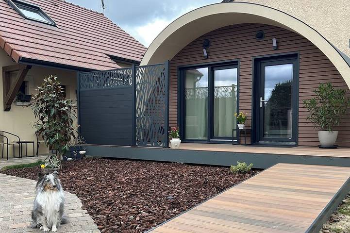 Gîte pour 2 personnes, avec Terrasse