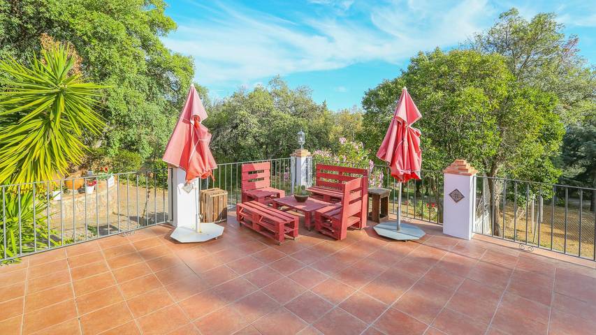 Chalet para 18 personas, con balcón/terraza y piscina en Sierra de Huelva - 3